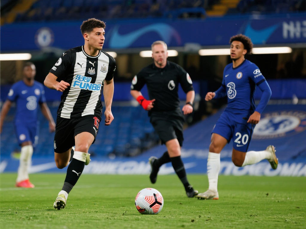 英超：托纳利闪击吉马拉斯建功，十人切尔西0-2不敌纽卡斯尔