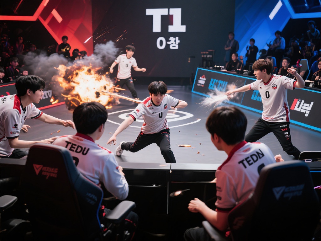 LCK：T1零换四奠胜局，Ucal神勇一打二难救主