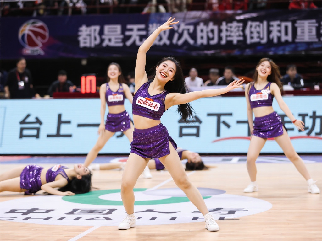 山西男篮啦啦队官方账号分享舞蹈训练日常花絮