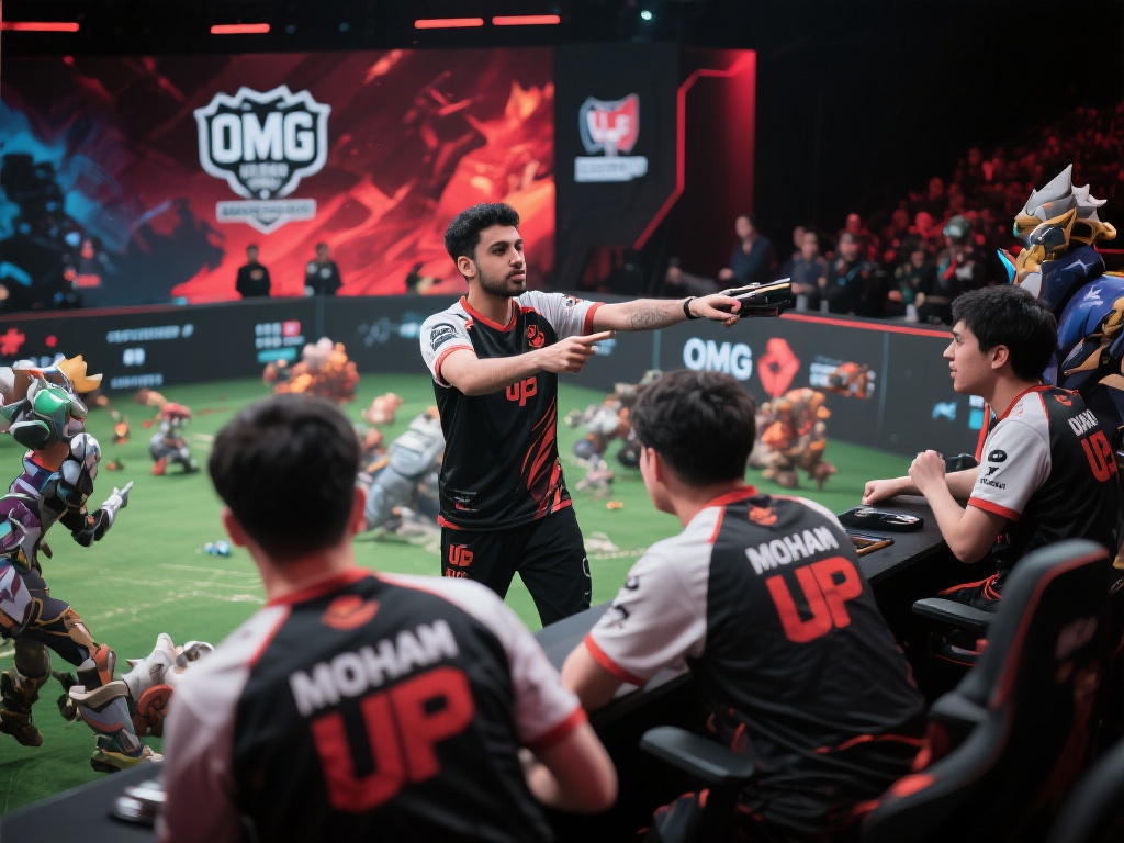 Moham洛全能表现助力UP击败OMG摘第二局MVP