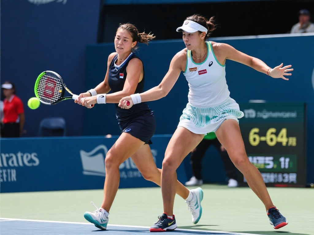 张帅联手亚历山德罗娃强势闯入八强 在通往八强的道路上,张帅与亚历山德罗娃面